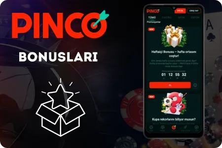 Android Üçün Pinco Bonusları