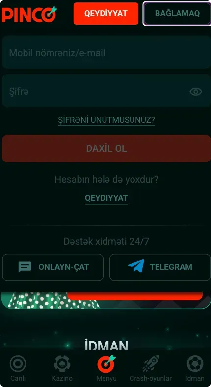 Səxsi hesaba daxil olun 2.1 versiyasına